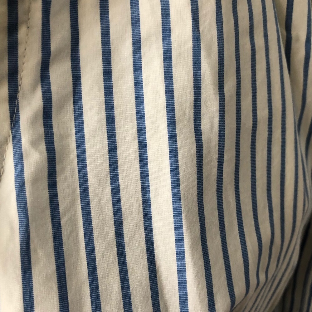 Abercrombie And Fitch Men’s Button Up Blue Stripe - image 4
